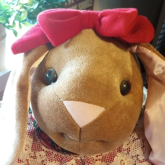 NWT Velveteen Rabbit Vintage 1985 Plush Toy, Rabbit Ears & Random House - Picture 2 of 8